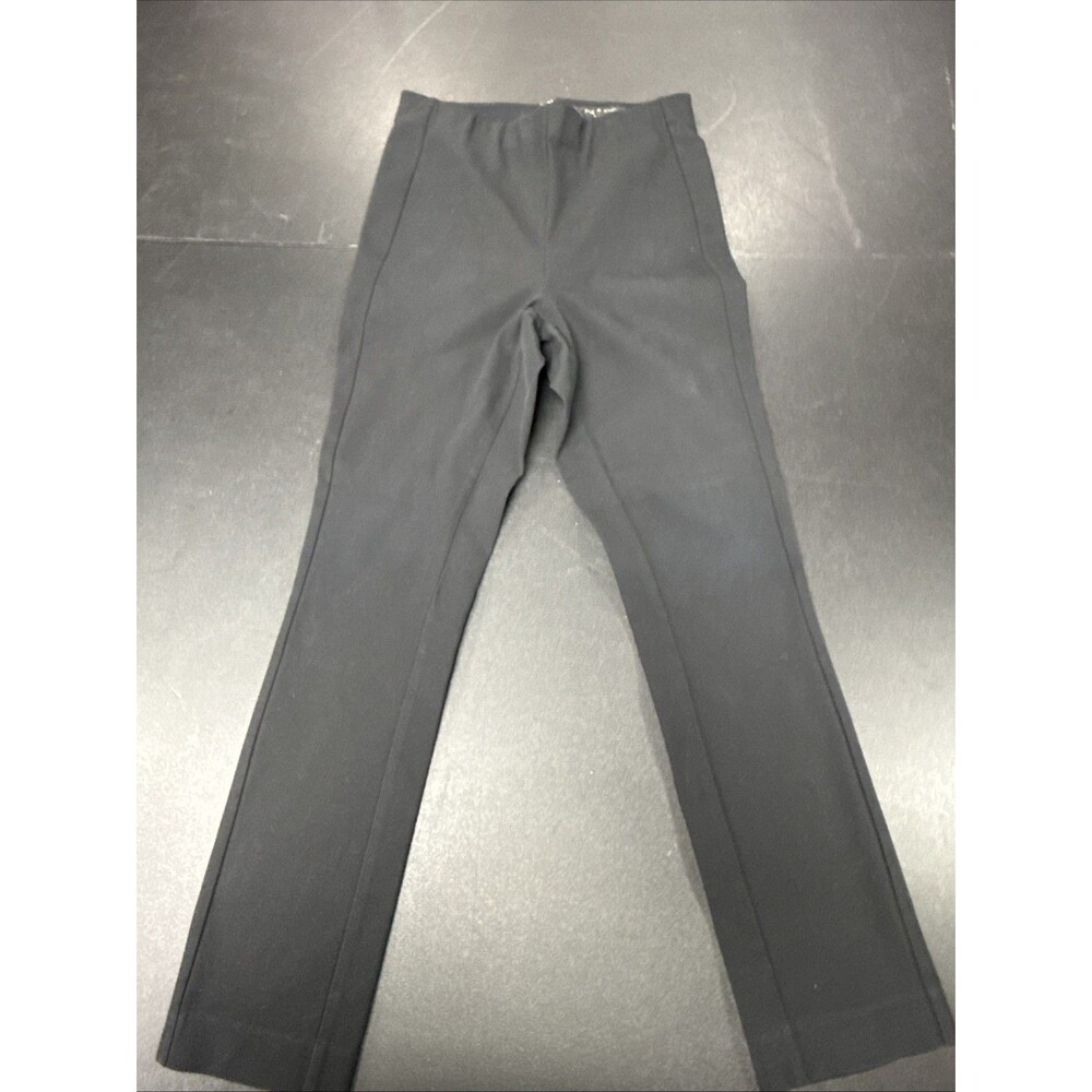 Rag & Bone Trouser Dress Pants Womens Sz 6 Black Stretch High-Rise Rear Zip USA